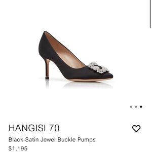 Manolo blahnik hangisi pump 70